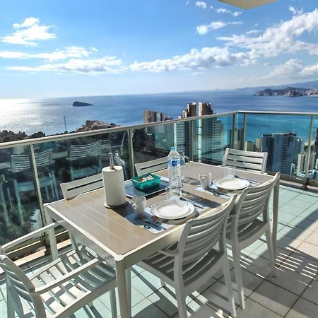 شقة Skyline 31 Terraza Privada Con Vistas Al Mar بينايدورم المظهر الخارجي الصورة