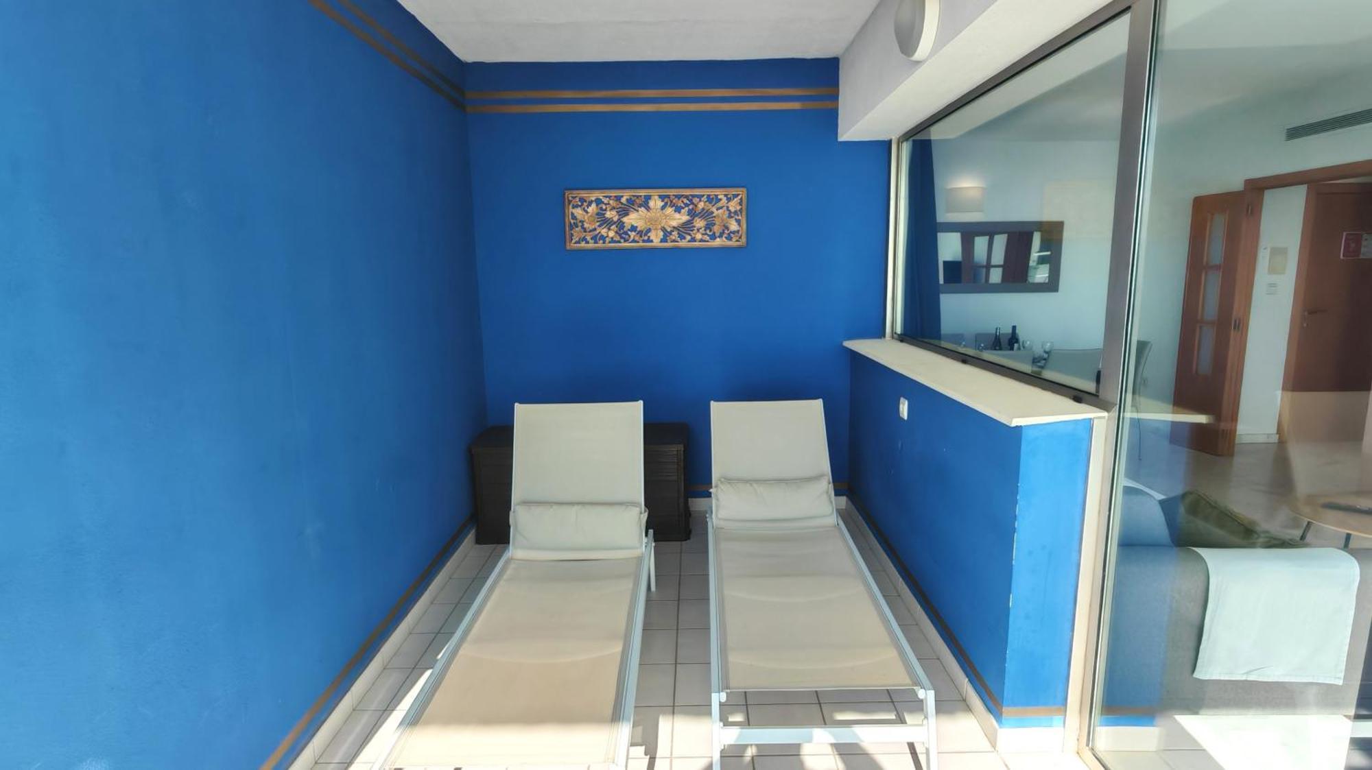 شقة Skyline 31 Terraza Privada Con Vistas Al Mar بينايدورم المظهر الخارجي الصورة